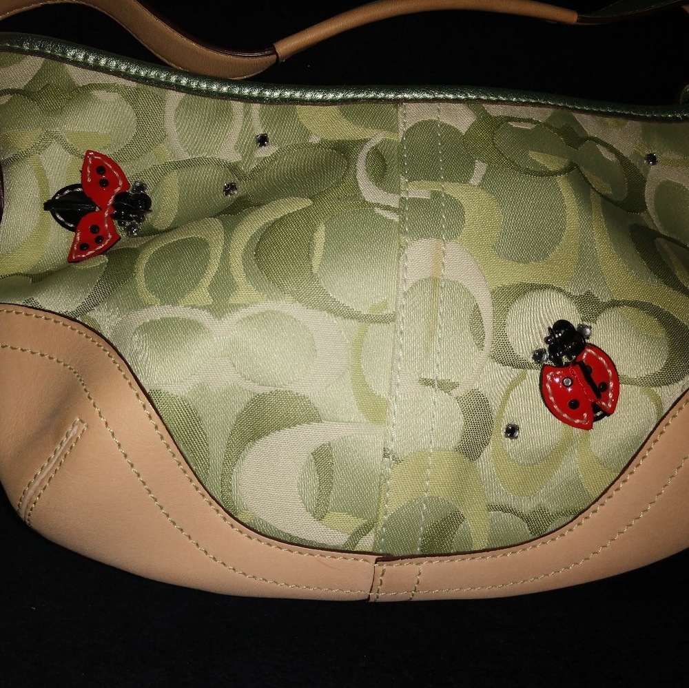 Rare Coach ladybug bag - Picture 1 of 3